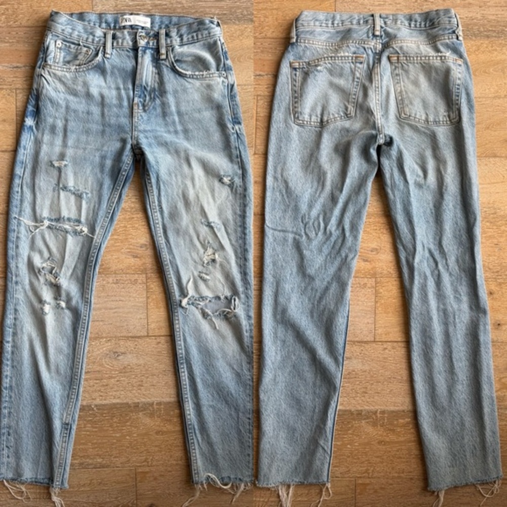 NEW Zara Ripped Distressed Jeans *Size 2